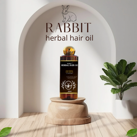 Rabbit Herbal Hair Oil – 100% Stronger, Healthier Growth