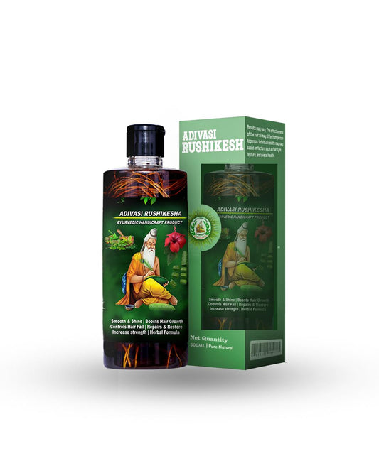 Adivasi Rushikesh Herbal Hair Oil – 100% Stronger, Healthier Growth